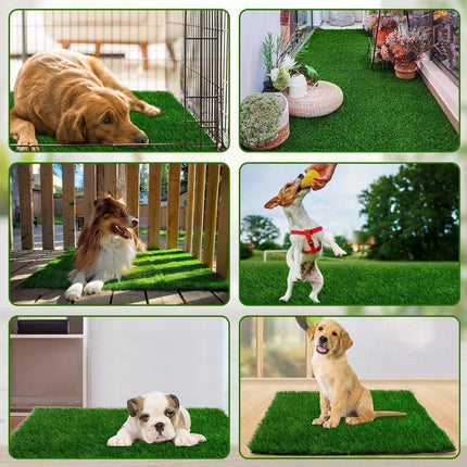 Pet Training Fake Grass Pee Pads Dog Toilet Indoor Lawn Pads for Potty Training