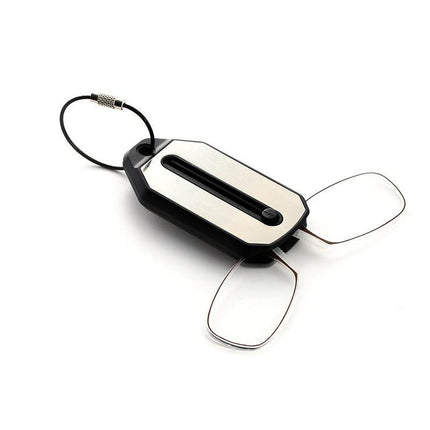 Thin Easy Carry Ultra Nose Clip Optics Presbyopic Ultralight Reading Glasses - Aimall