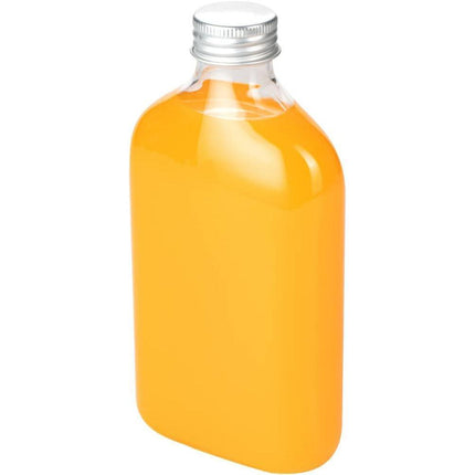 20x Clear Plastic Juice Bottles 250ml 350ml Reusable Milk Tea Beverage Bottles