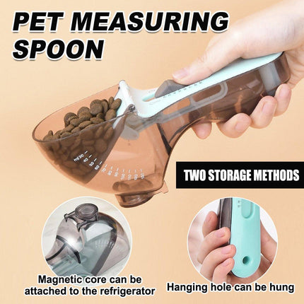 Pet Food Measuring Spoon Adjustable Cat Dog Food Shovel Pet Food Spoon Supplies