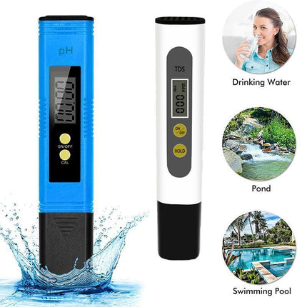 PH TDS Meter Digital Tester Pen Aquarium Pool SPA Water Quality Monitor VIC - Aimall