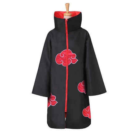 Halloween Ninja Cloak COS Costume Akatsuki Taka Hooded Robe