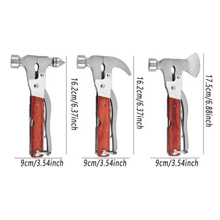 Multifunctional Axe Hammer Portable Outdoor Tool Versatile Camping Equipment