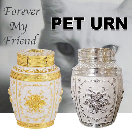 Large Sealed Jar Pet Urn Storage Jar for Pet Ashes Keepsake Memorial Container