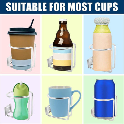 2pcs Car Cup Holder Drink Bottle Holder Universal Vehicle Mug Holder for Travel