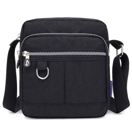 Ladies Shoulder Bag Nylon Fabric Lightweight Crossbody Small Casual Handbag