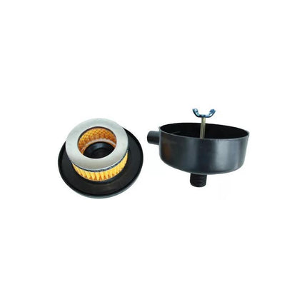 2 PCS Compressor Male Threaded 20mm Air Intake Silencer Filter Black Shell - Aimall