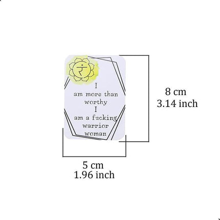 16Pcs Funny Affirmation Cards Sweary Positive Swear Card Confirmation Joke Gift - Aimall