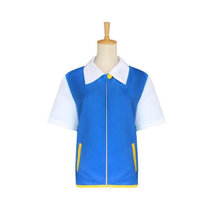 Pokemon Pokemon Xiaozhi Cosplay Gloves Jacket Anime Costume New Version C Suit