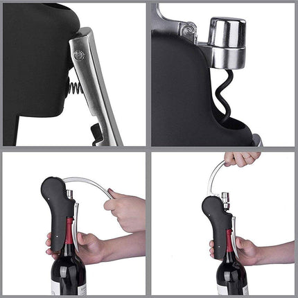 Goose Shaped Wine Bottle Opener Zinc Alloy Quick Corkscrew Bar Kitchen Tool