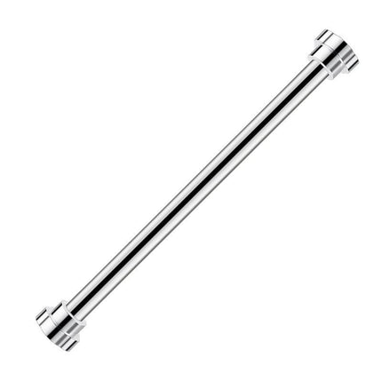 Adjustable Tension Rod Extendable Rack Shower Wind Curtain Closet Pole 50-160cm - Aimall