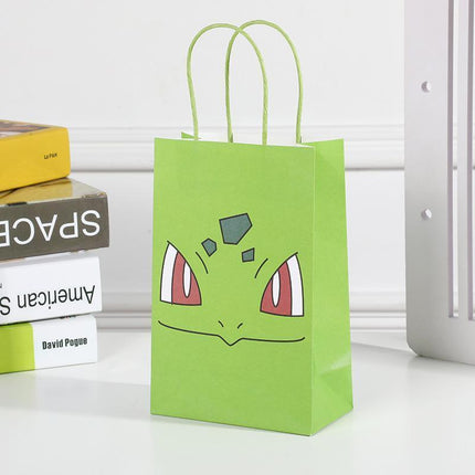 40PCS Cartoon Expression Portable Dinosaur Gift Bag AU