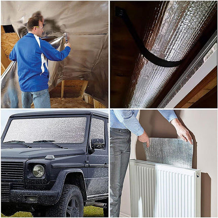 Aluminum Foil Insulation Board Fireproof Heat Resistant Roof Panel