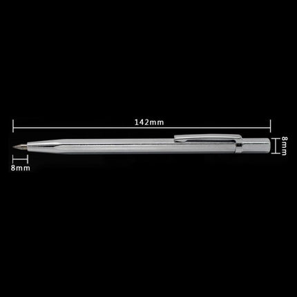 2x New Tungsten Carbide Scribing Pen Tip Steel Scriber Scribe Mark Marker Metal - Aimall