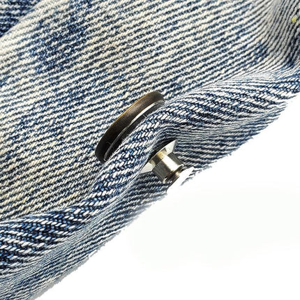8X Button Pins For Jeans Pants No Sew Instant Adjustable Jean Button Replacement - Aimall