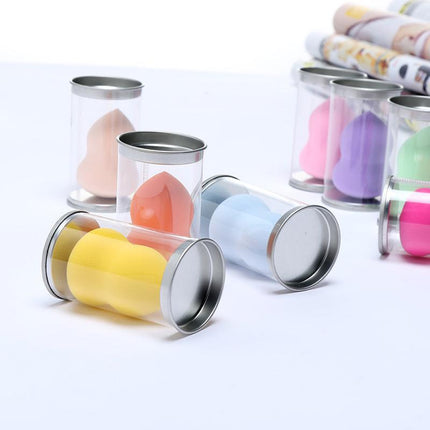 12XBeauty Makeup Sponge Puff Gourd-Shaped Latex Powder Puff Concealer Foundation - Aimall