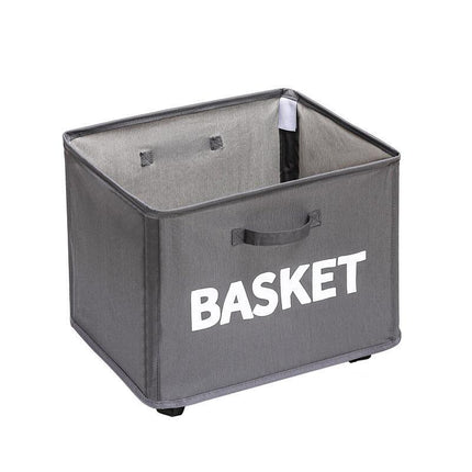 Rolling Storage Basket with Wheels for Under Desk or Shelf Organisation