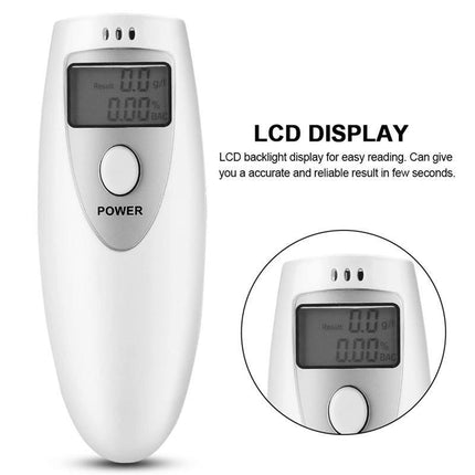 Professional Breathalyzer Portable Breath Digital Alcohol Tester for Driver Car - Aimall
