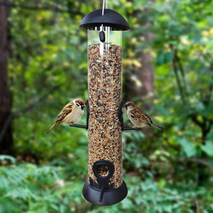 Outdoor Hanging Bird Feeder Wild Bird Feeder Garden Feeding Station for Birds
