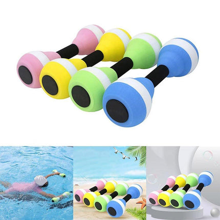 2PCS Arm Buoyancy Rings Dumbbell Style Float Set for Water Activities and Fun