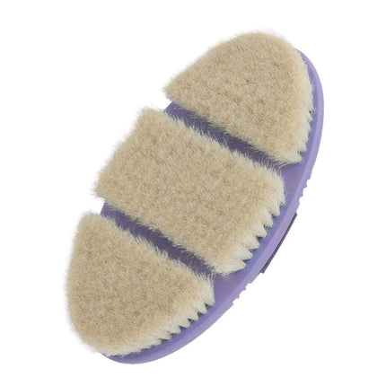 Oval Bendable Horse Grooming Brush Cleaning Shedding Massage Care Supplies
