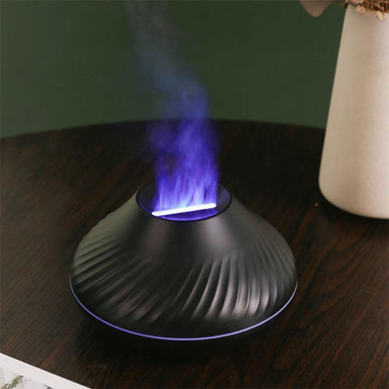 Flame Essential Oil Diffuser,Air Diffuser,Ultrasonic Aromatherapy Air Humidifier - Aimall