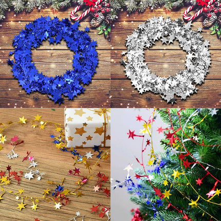 10pcs Christmas Wreath Decorations Festive Holiday Door Hanging Ornament Set