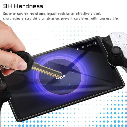 For PlayStation Portal Remote Player PS5 Console Clear Glass Screen Protector