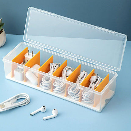 Desktop Cable Organizer Data Cable Winder Cord Management Holder for Office Use