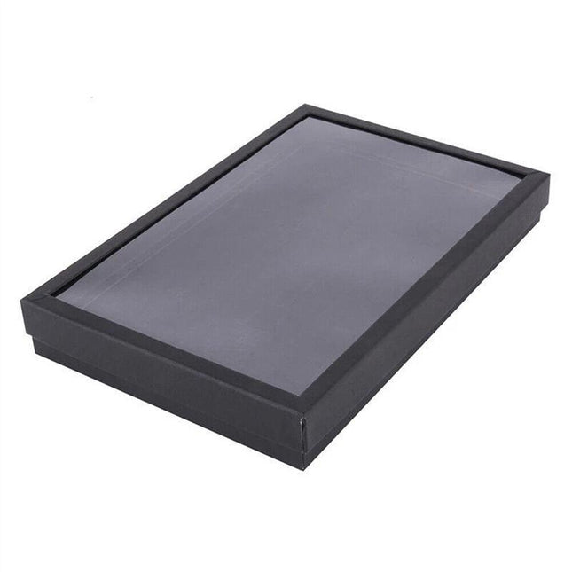 100 Slot Jewelry Ring Earring Storage Box Display Organizer Case Tray Holder - Aimall