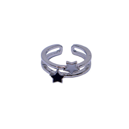 Adjustable Open Finger Ring Elegant Design Fashion Jewellery for Women Gifts