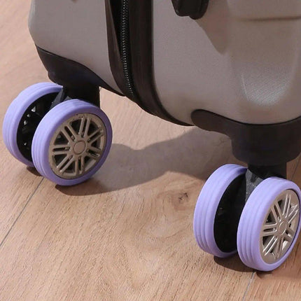 16 PCS Silicone Luggage Wheels Cover Caster Shoes Wheel Protector for Luggage - Aimall