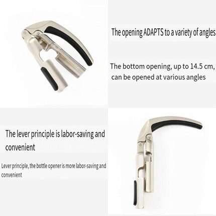 Champagne Corkscrew Sparkling Wine Opener Premium Wine Bottle Opener for Gifts