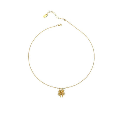 Chic Floral Pendant Necklace for Women Fashion Jewelry Perfect for Any Occasion