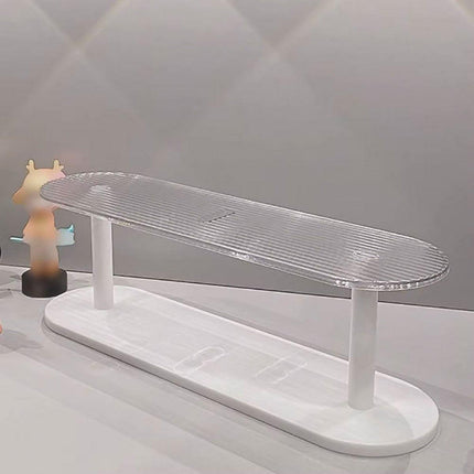 Desktop Organizer Rack 2 Tier Storage Shelf Office Display Stand Space Saver