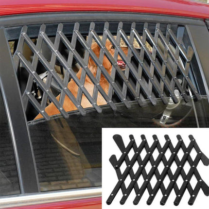 2pcs Retractable Car Window Guardrail for Dogs Cats Pet Barrier Fence