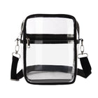 Transparent Crossbody Bag Clear Stylish Handbag for Men and Women Daily Use