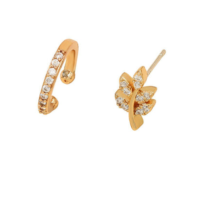 Simple Ear Clips No Piercing Stud Earrings Set Non Pierced Fashion Jewellery