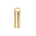 Waterproof Pill Box Case Bottle Brass Container Keyring Medicine Capsule Holder - Aimall
