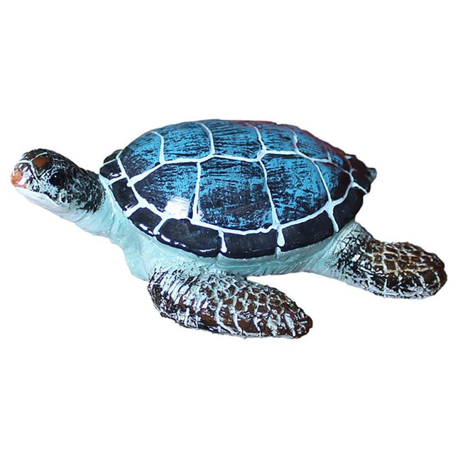 Resin Sea Turtle Aquarium Ornament Underwater Decor for Home and Fish Tank Use