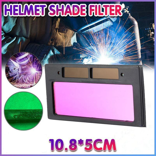 Solar Auto Darkening Welding Lens Welding Helmet Shade Filter For Welding Tool - Aimall