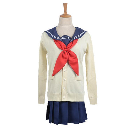 Anime My Boku no Hero Academia Himiko Toga Cosplay Costume JK School Uniform AU