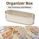 Large Storage Box with Lid Organiser Multi Compartment Organiser Container