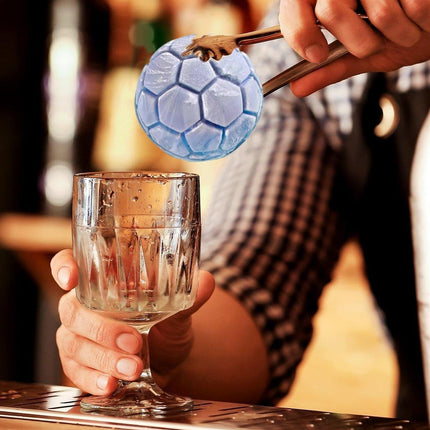 Silicone Ice Cube Mold Large Ice Ball Maker with Lid for Cocktails and Drinks