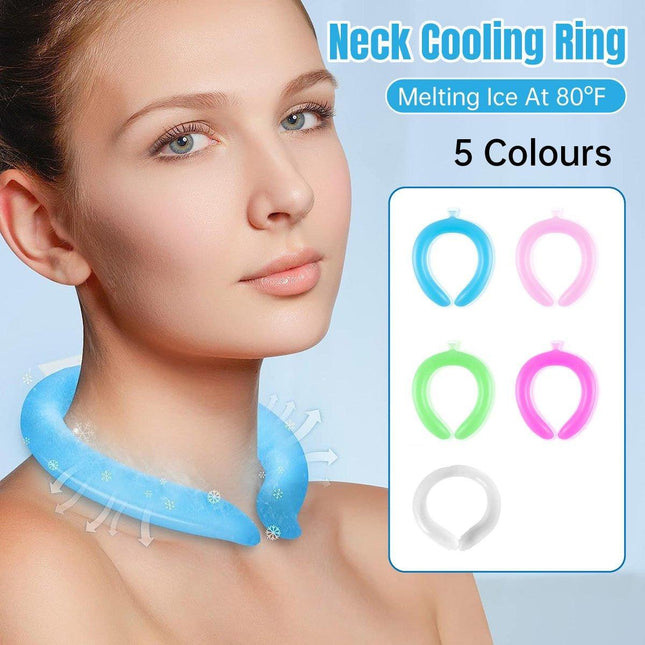Cooling Ring Summer Supplies Cool Neck Collar Outdoor Sports Cool Ice Neckband
