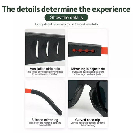 Protective Welding Glasses Anti Glare Eyewear for UV Protection