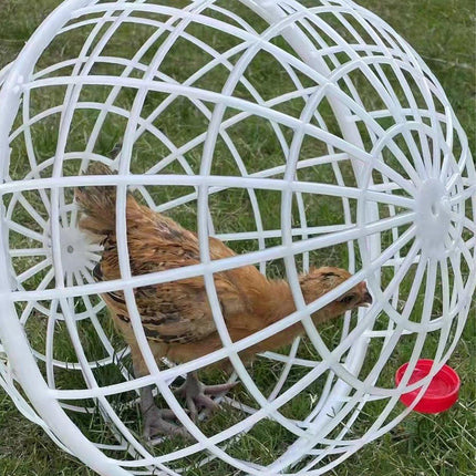 2pcs Rollable Round Cage Small Animals Durable Housing Pet Protection Enclosure