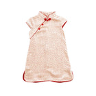 Chinese Style Dress Summer Girl Cheongsam Dress Traditional
