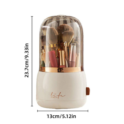 Luxury Cosmetic Brush Box Dustproof Makeup Storage Box for Lipstick Eyebrow Pen