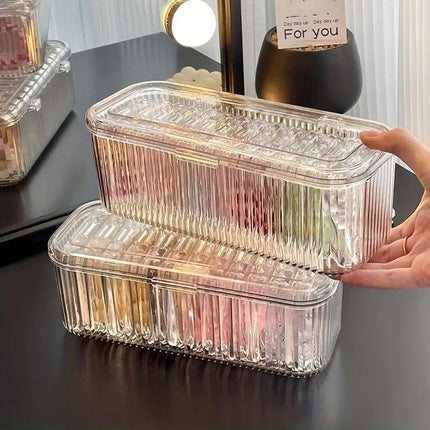15pcs Transparent Storage Box Jewelry Organizer Bracelet Necklace Anti-Oxidation